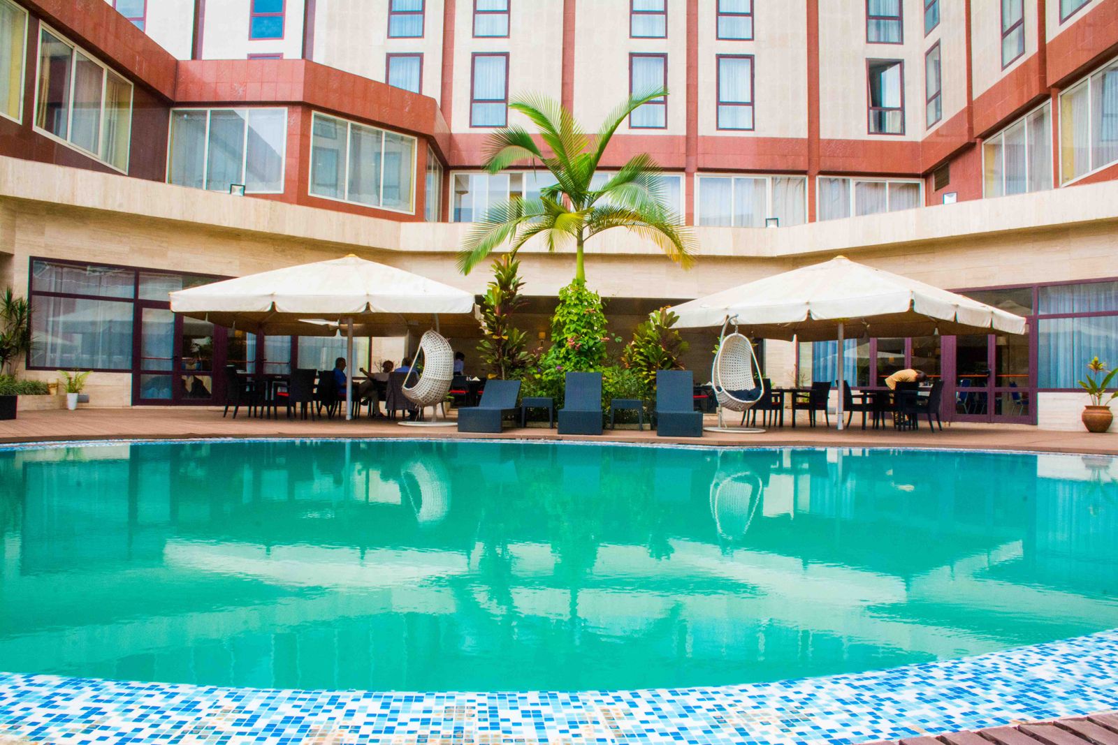 Le Djeuga Palace à Yaoundé, lieu de la Grande Finale
